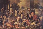 Christ and the Adulteress (mk14) Pieter Aertsen